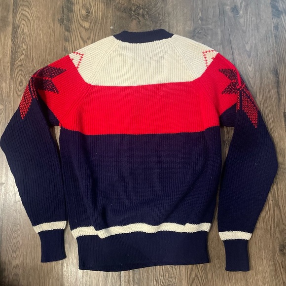 Vintage Knit Sweater Unique Design Rare, Women’s L - Picture 5 of 5